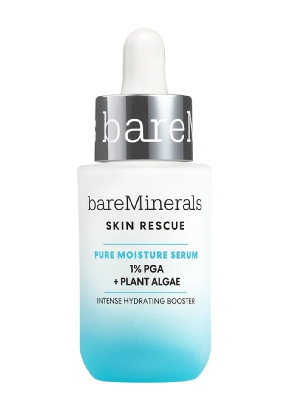 $65 bareMinerals Skin Rescue Pure Moisture Serum Hydrating Booster Full Size